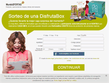 Tablet Screenshot of mundoofertas.com